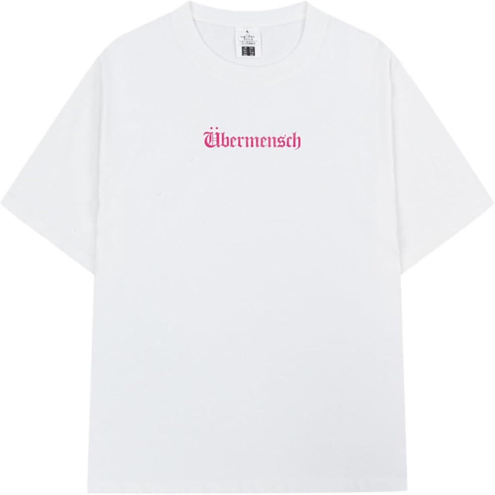 G-DRAGON ジヨン 公式 半袖 Tシャツ ホワイト ピンク 白　L 新品 G-DRAGON ジヨン 公式 半袖 Tシャツ ホワイト ピンク ジー